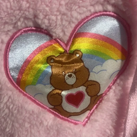 Care Bear set 3X Fluff hoodie+⭐️waffle pant+🧦🐻socks+headband/wristband NIP💕$19 - Picture 9 of 17
